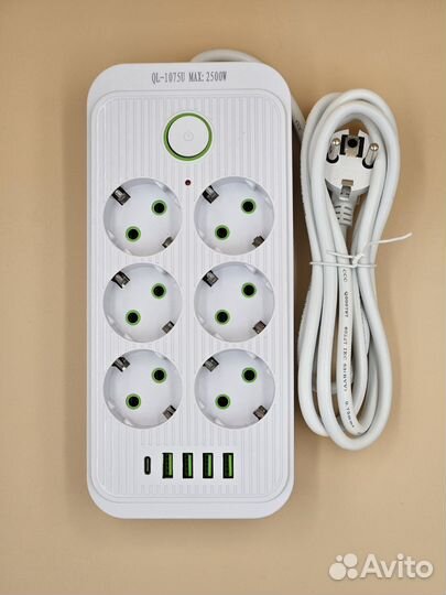 Сетевой фильтр с usb удлинитель