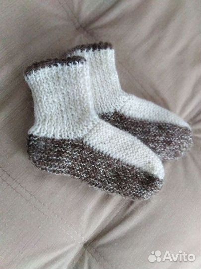 Пуховые носочки