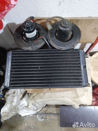 Радиатор печной камаз