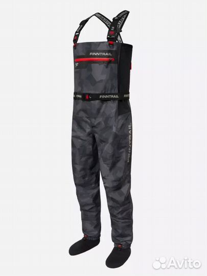 Вейдерсы Finntrail Athletic 1532 CamoShadowBlack