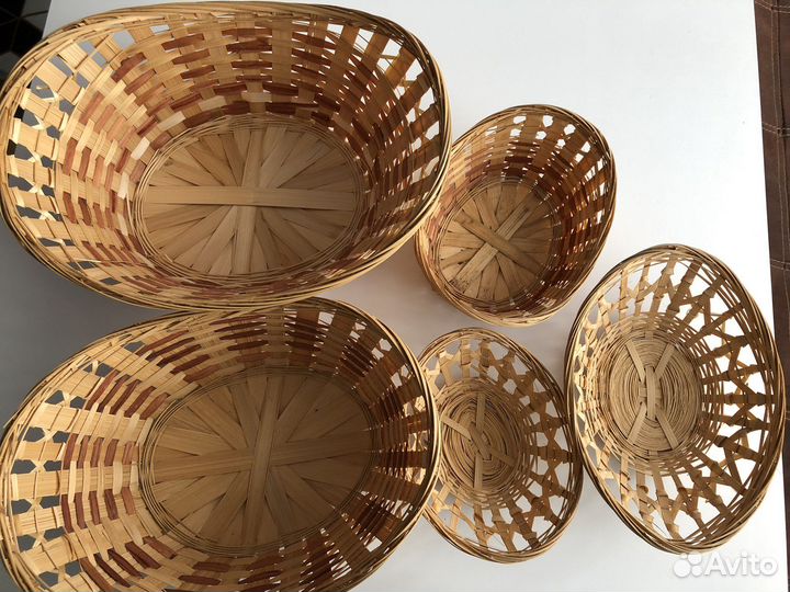 Корзина плетеная