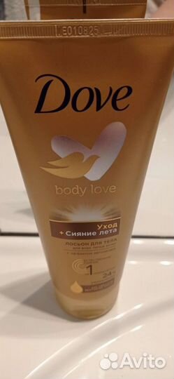 Dove лосьон Сияние лета автозагар