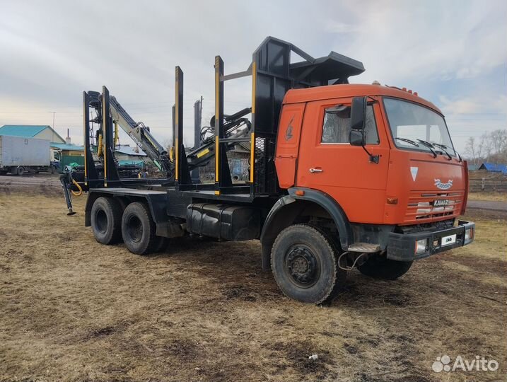 Камаз 53228 сортиментовоз с Гидроманипулятором