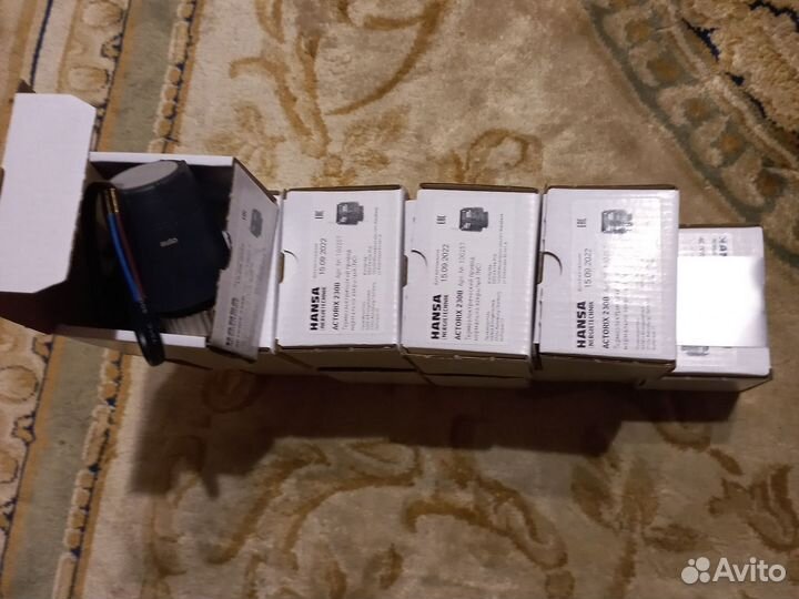 Термоэлектрический привод,нормально закрытый(220v)