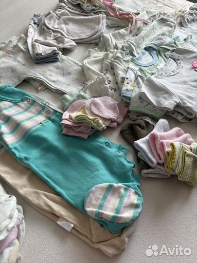Вещи пакетом для новорожденной девочки
