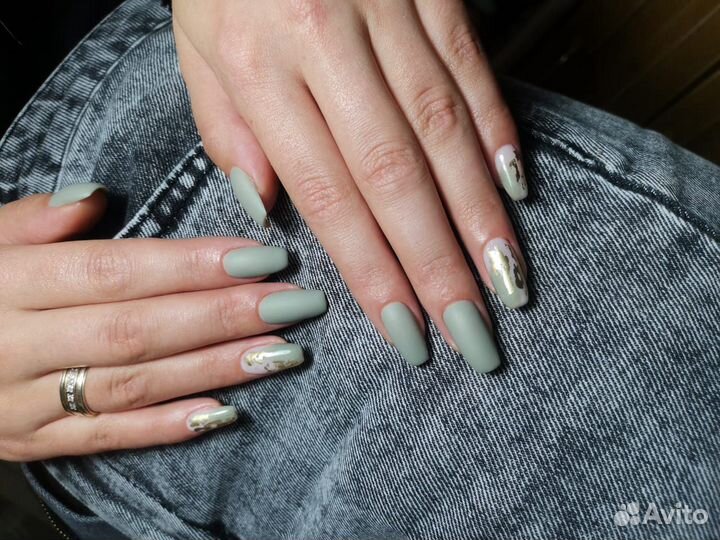 Аппаратный маникюр + гель-лак