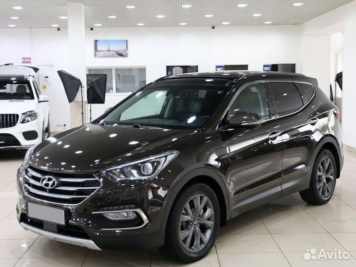 Hyundai Santa Fe 2.2 AT, 2016, 104 253 км