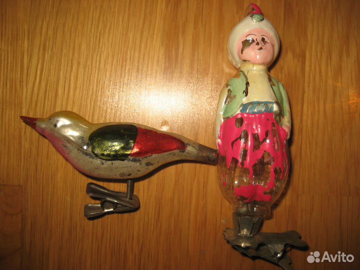 Елочные игрушки СССР