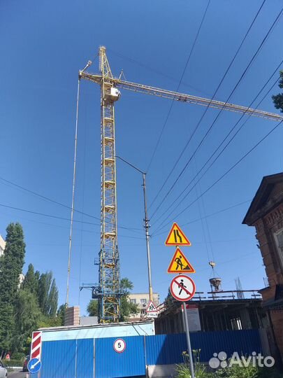 Монтаж, демонтаж, башенных кранов
