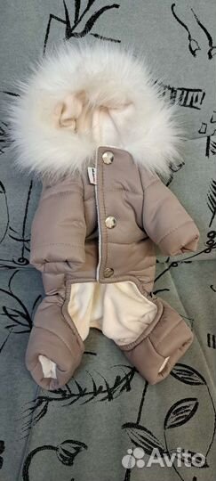 Комбинезон для собак зима