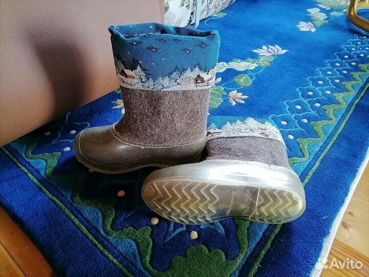 Валенки с гелевыми колошами