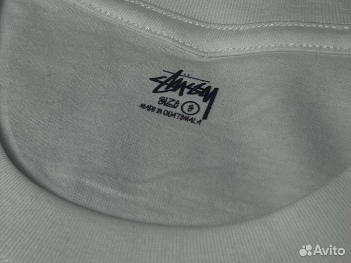 Футболка nike stussy paris белая