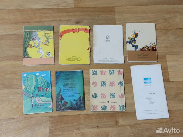 Детские открытки в наборах ссср, 1950х-1980е