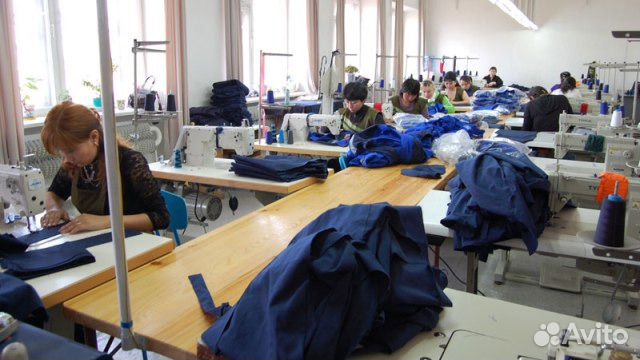 Швейный цех принимает заказы на пошив спецодежды