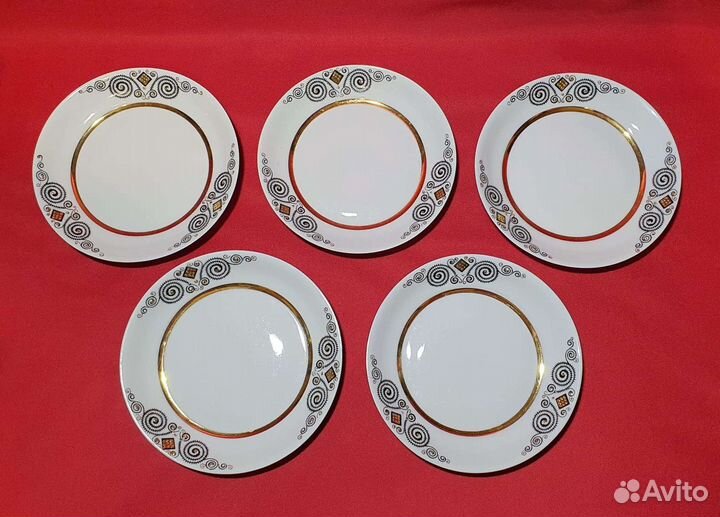 Кофейные трио. Рига. Костяной фарфор