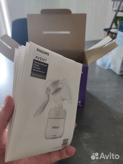 Молокоотсос avent ручной