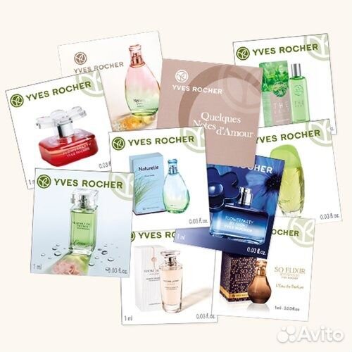 Набор пробников парфюма Ив Роше