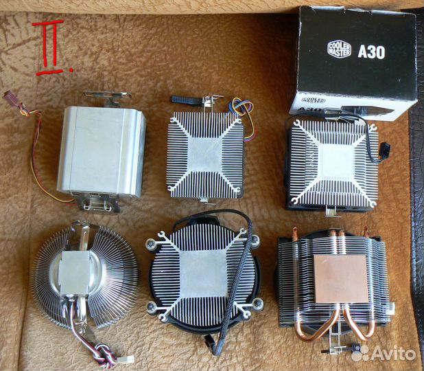 Кулера Intel и AMD + вентиляторы