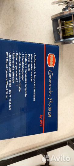 Катушка penn reels commander Pro 30 LW