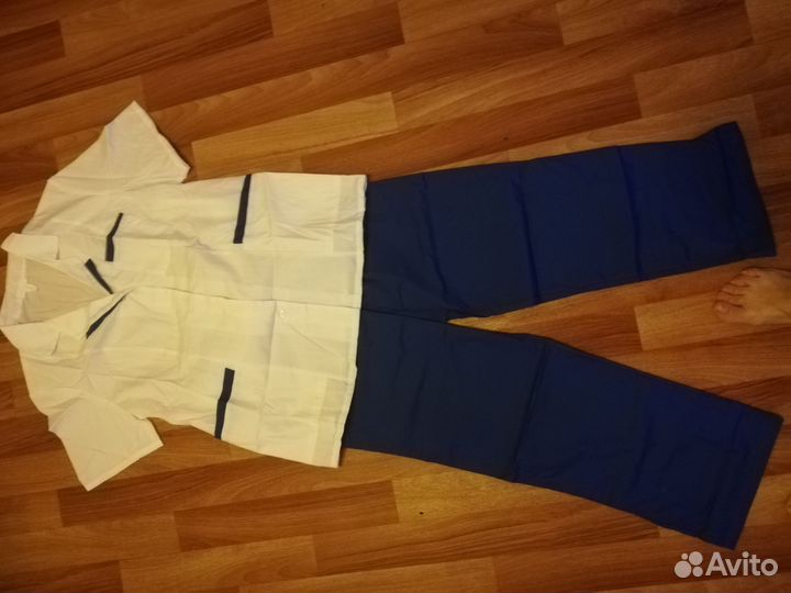 Медицинский или поварской костюм женский р. 44-46