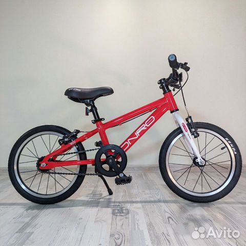 Детский велосипед Onro 16 красный
