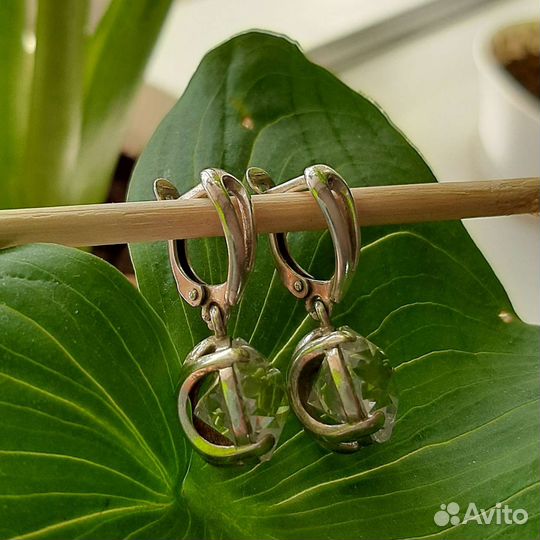 Серьги серебро