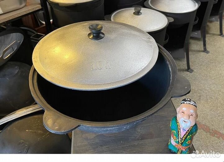 Казан чугунный 10 литров Узбекистан Наманган