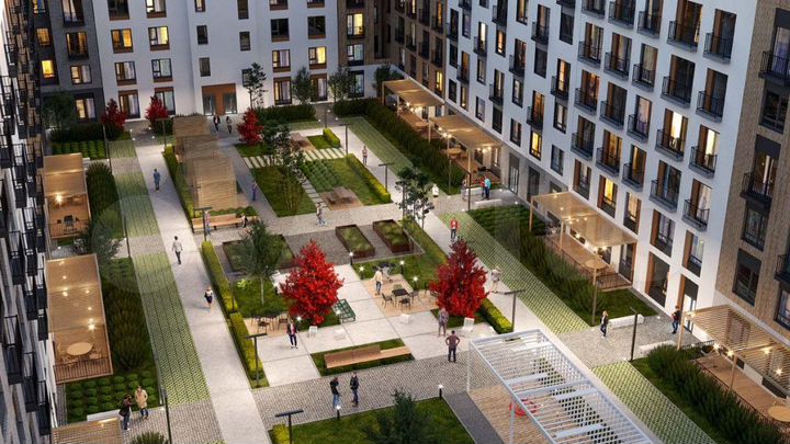 1-к. квартира, 33,7 м², 1/6 эт.