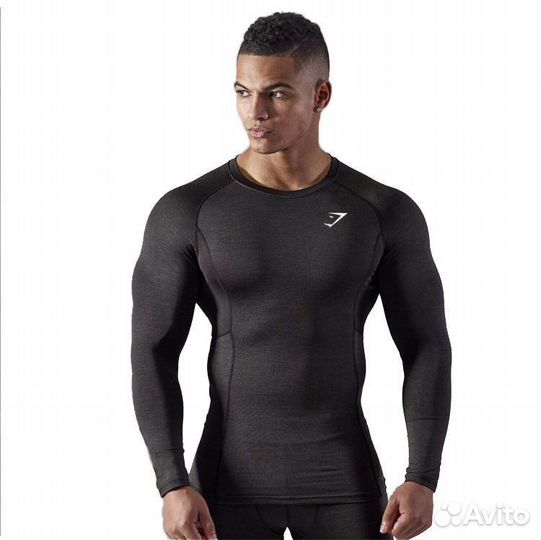 Gymshark рашгард лонгслив