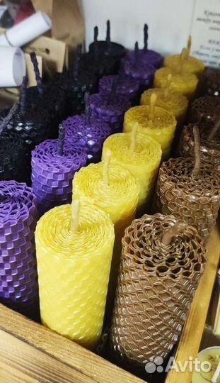 Свечи из вощины