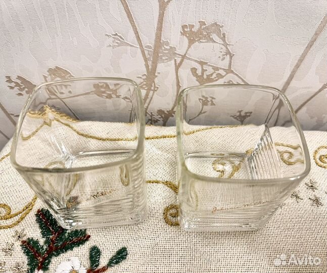 Бокалы для виски Johnnie Walker с золотым принтом