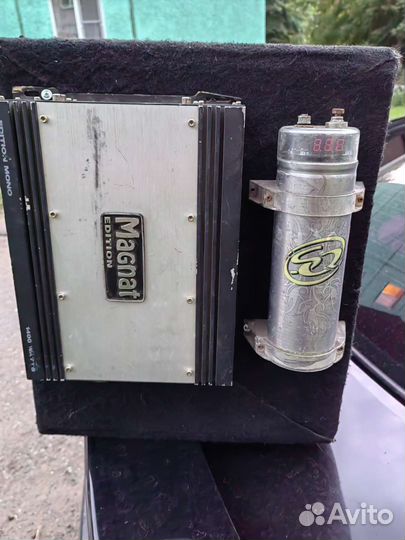 Сабвуфер и усилитель моноблок