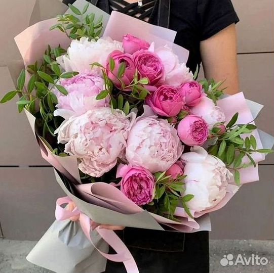 Пионы Букеты Цветы Доставка