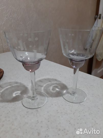 Посуда цветное стекло