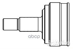Шрус наружный к-т opel corsa B (S93) 844013 GSP