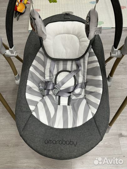 Электронные качели детские