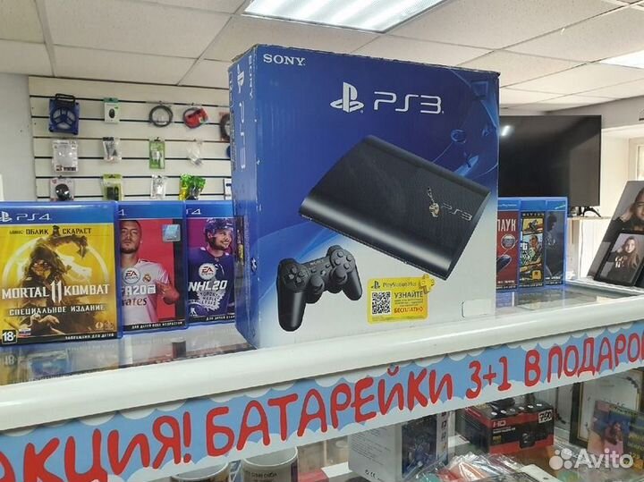 Sony PS3 super Slim 500гб