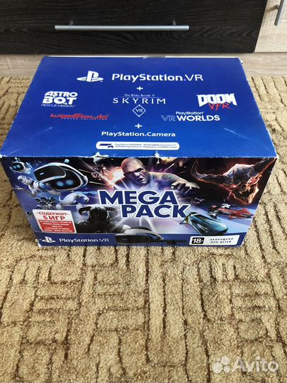 Шлем sony ps4 vr