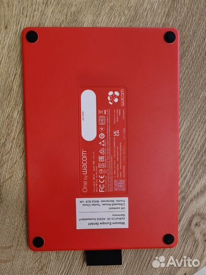 Графический планшет для рисования One by Wacom