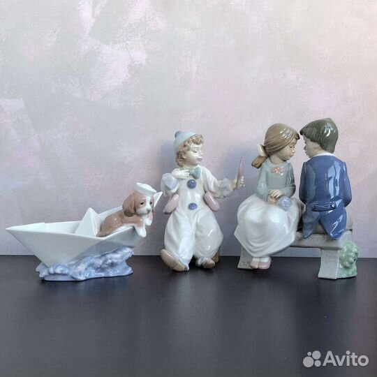 Фарфоровые статуэтки Lladro