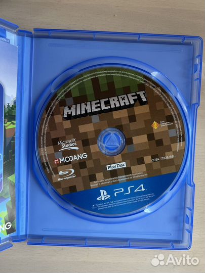 Minecraft ps4 диск