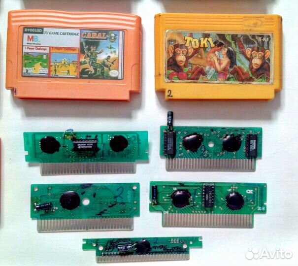 Картриджи Денди из 90-х - оригиналы