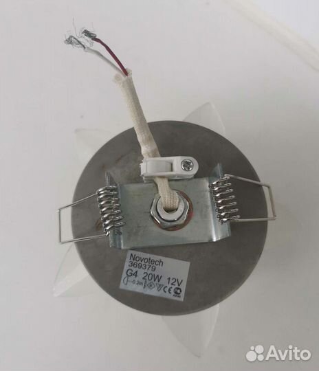 Потолочные встраиваемые светильники, с лампами