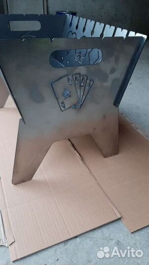 Мангал из нержавейки разборный