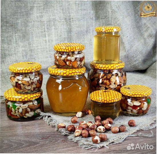 Мёд с орешками