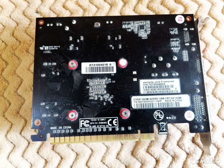 Видеокарта nvidia GeForce GT 630