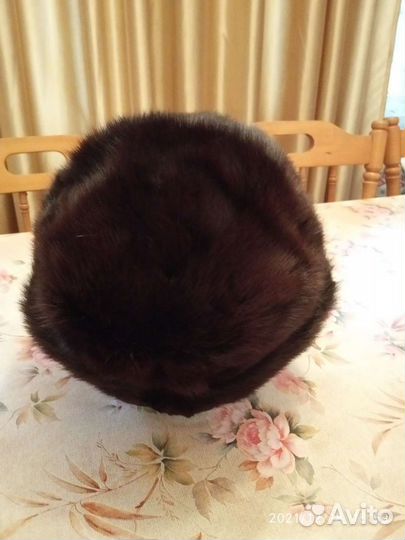 Шапка норковая женская