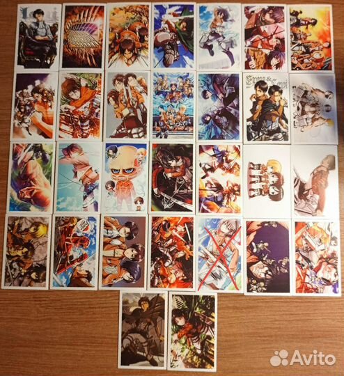 Карты по аниме