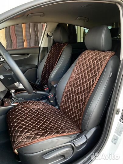 Накидки на сиденья из алькантары