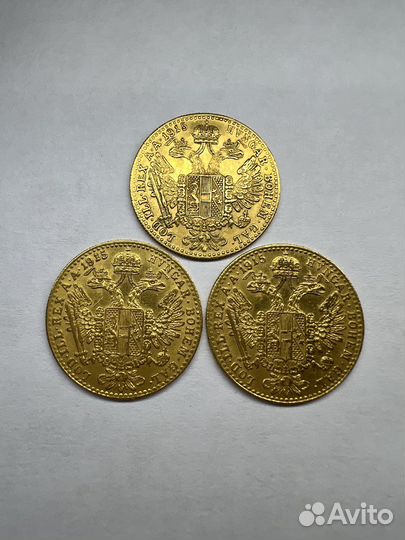 Золотые монеты Австрии